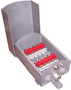 Ящик кабельный ЯКГM-10 модулями защиты на рейку DIN