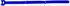 Лента-липучка с петлёй 16х310мм уп20шт синяя Велькро СВ16х310с