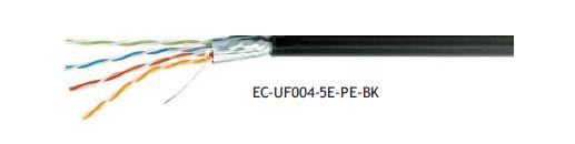  FTP4 5e  305 NETLAN EC-UF004-5E-PE-BK